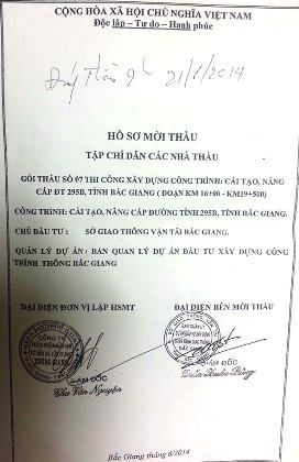 Phó chủ tịch tỉnh Bắc Giang chỉ đạo rà soát dự án đường bị "tố" thông thầu